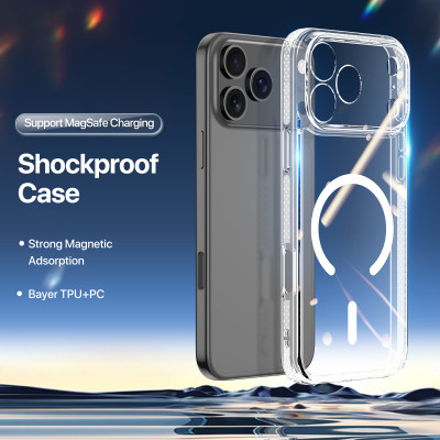 Ốp Lưng Trong Suốt Sạc Từ Tính Chống Ố Vàng Cho iPhone 17 Pro Max/ 17 Pro/ 17 Air/ iphone 17 DUX DUCIS Clin Mag Clear_ Hàng chính hãng