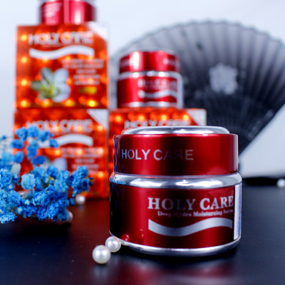 [Tặng kèm BÔNG TẨY TRANG Grenobil 150miếng/cây]KEM DƯỠNG TRẮNG TÁI TẠO DA HOLYCARE 5IN1 DAY AND NIGHT SKIN CARE CREAM 20GRAM