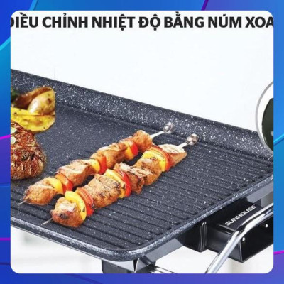 Bếp nướng điện SUNHOUSE SHD4607, tốc độ  nhanh, tiết kiệm điện năng HÀNG MỚI