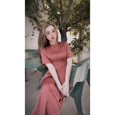 ĐỒ LAM ĐI CHÙA THIẾT KẾ CAO CẤP SJ23 Cúc Vải ***