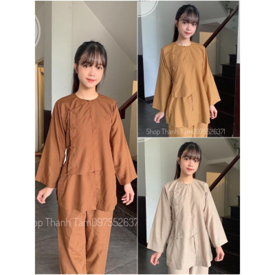 ĐỒ LAM ĐI CHÙA #Mã Freeship Xtra RP028# Mẫu Vạt Hò
