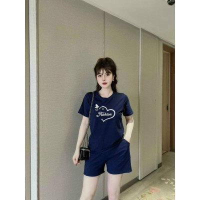 BỘ SORT CAO CẤP Sét bộ bigsize nữ thêu hình tim thun votton 100% mát mịn siêu đẹp