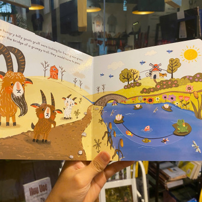 Sách - Three Billy Goats Gruff by Campbell Books | English Children