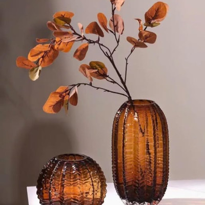 Lọ hoa thủy tinh phong cách Bắc Âu BA02 Hàng chính hãng