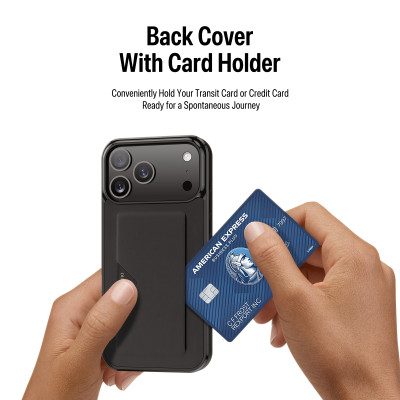 [Iphone 17] Ốp Lưng Mỏng Nhẹ Có Khe Đựng Thẻ cho Iphone 17 Pro max/ 17 Pro Dux Ducis Pocard_ Hàng chính hãng