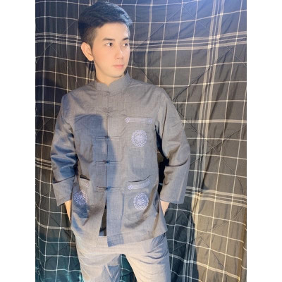 Đồ Lam Đi Chùa lãnh tựu cổ tàu