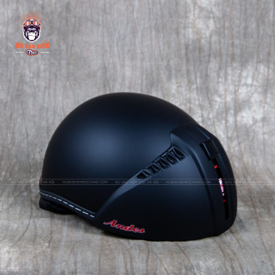 Mũ Bảo Hiểm Nửa Đầu Kính Ẩn ANDES 181 - Nhiều Màu - Cao Cấp