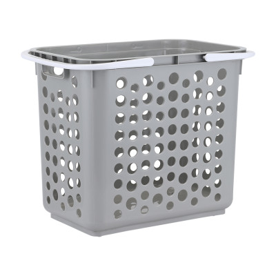 Giỏ Đựng Đồ Dơ NIPPON, Lưu Trữ Quần Áo Gọn Gàng, Kèm Tay Cầm Tiện Lợi, 3 Màu Xám, Trắng, Xanh Mint 52 x 32,50 x 42 cm | Index Living Mall | Nội Thất Nhập Khẩu Thái Lan