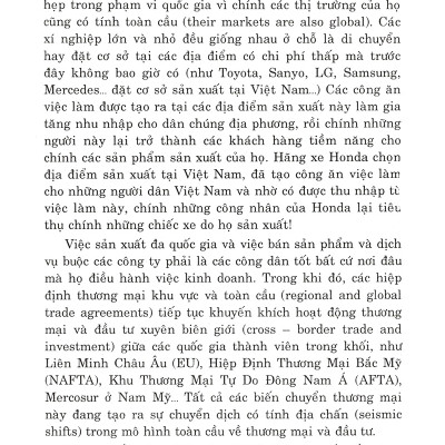 Kinh Doanh Quốc Tế - Thách Thức Của Cạnh Tranh Toàn Cầu