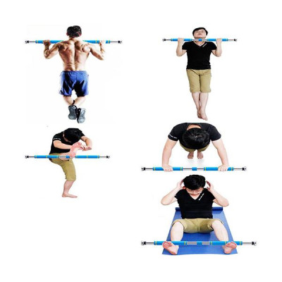 Combo xà đơn treo tường DNS  (KT 60-110cm) không cần bắt vít + Găng tay tập xà đơn