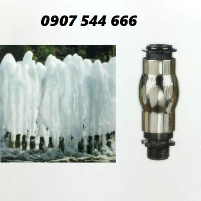 Đầu phun sủi bọt vỏ bọc INOX phi 34mm