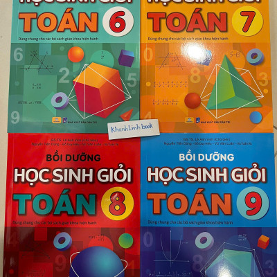 Sách - Bồi Dưỡng Học Sinh Giỏi Toán 6 7 8 9 - Dùng chung cho các bộ SGK hiện hành