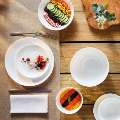 Bát tô đựng canh/trộn salad  thủy tinh Luminarc Diwali 21cm D7410 | Hàng chính hãng