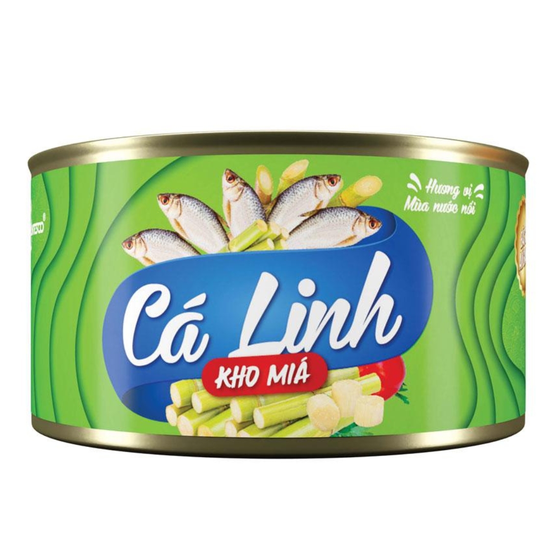 Cá Linh Kho Mía Antesco 210g – Đặc Sản An Giang