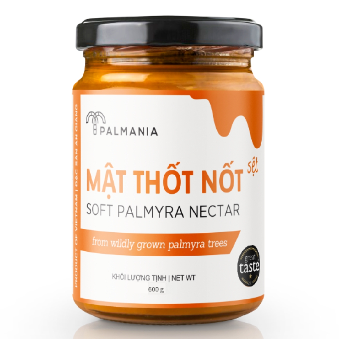 Mật Thốt Nốt Sệt Palmania 600g - Đặc Sản An Giang