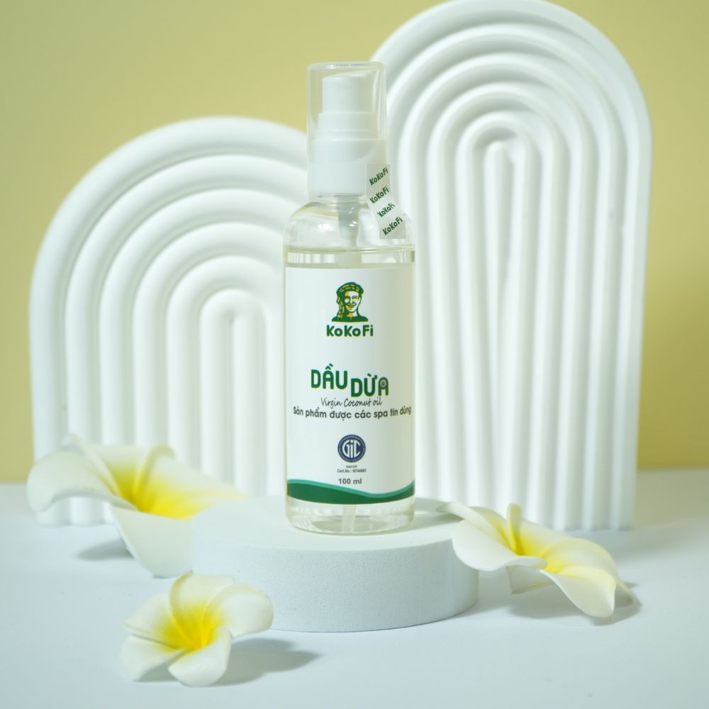 Dầu Dừa Nguyên Chất 100ML (Dạng Xịt)
