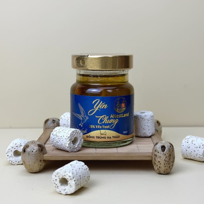 Yến Chưng Đông Trùng Hạ Thảo (Hũ 70ml)