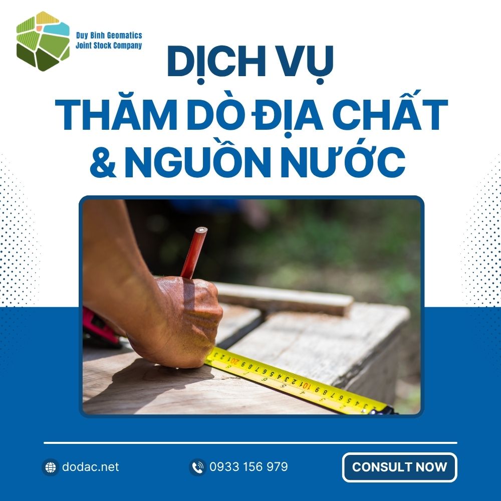 Dịch Vụ Thăm Dò Địa Chất & Nguồn Nước