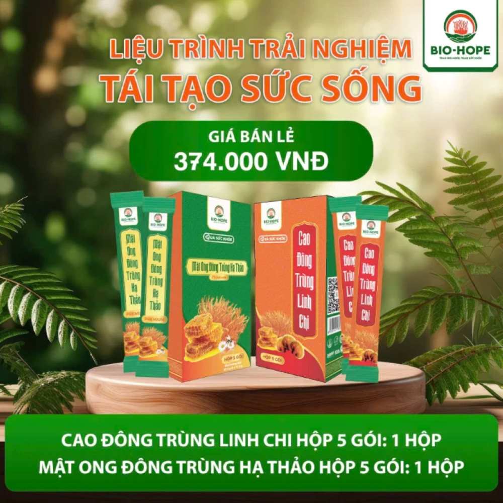 Liệu Trình Trải Nghiệm 5 Ngày Tái Tạo Sức Sống 2