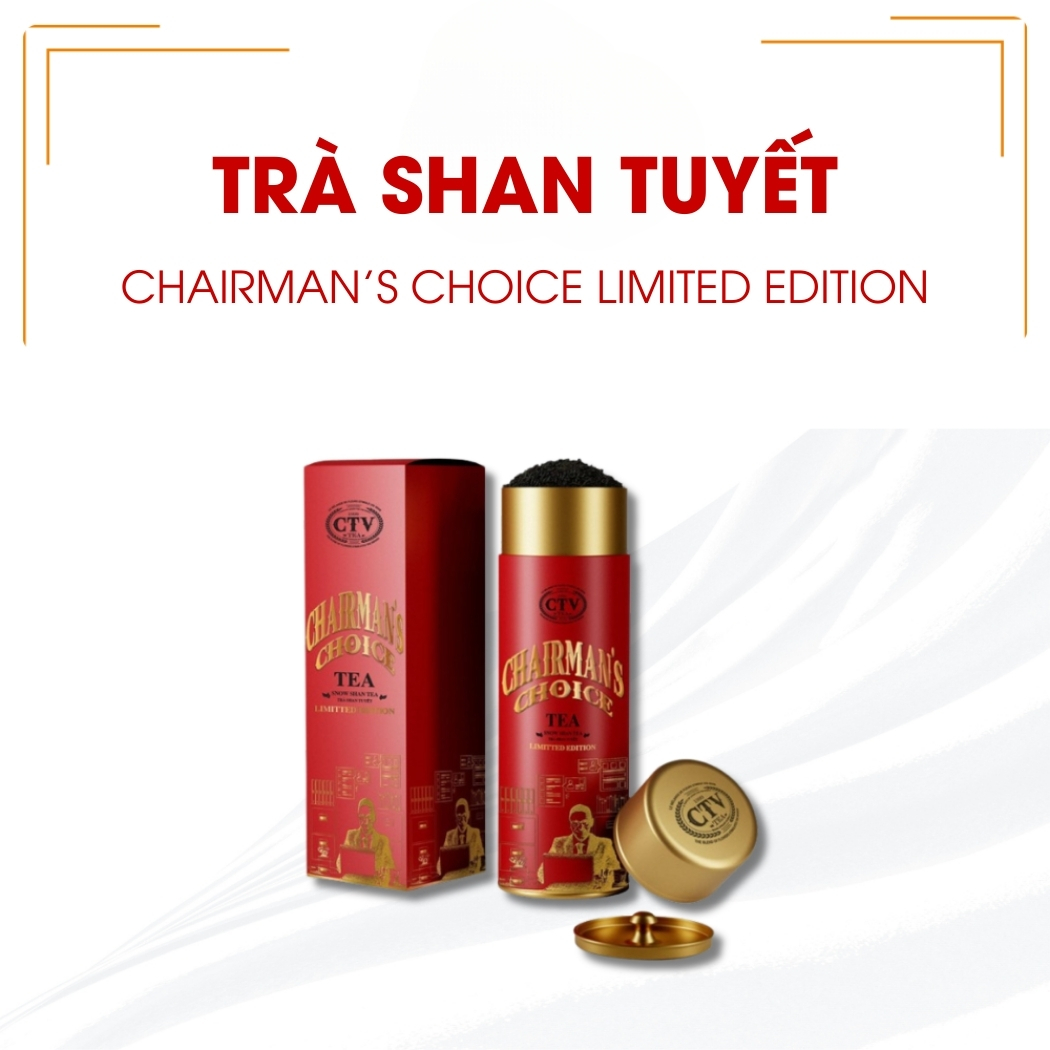 Trà Shan Tuyết CTV Chairman's Choice Limited Edition Hộp Thiếc 70g