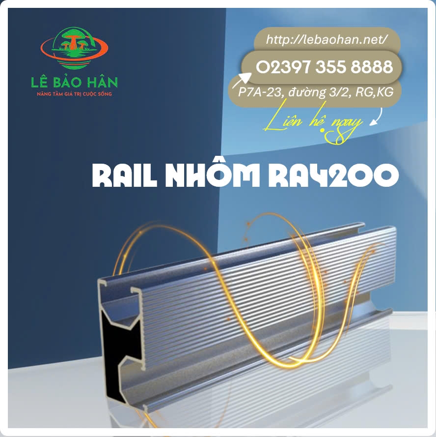 Thanh Rail Nhôm RA4200