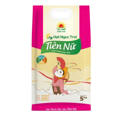 Gạo Hạt Ngọc Trời Tiên Nữ 5 Kg - Gạo Ngon Tiến Vua