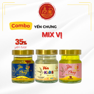 Combo 3 Hũ Yến Chưng ANestLand
