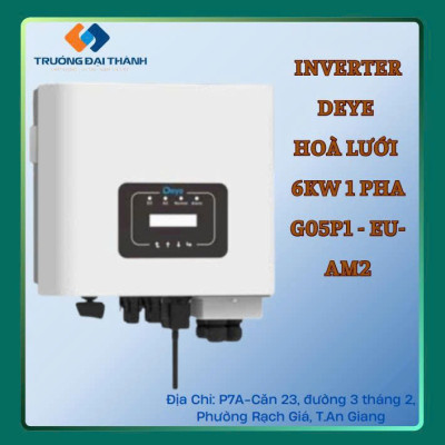 Inverter Deye hoà lưới 6kw 1 pha