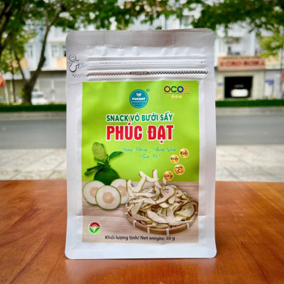 Snack Vỏ Bưởi Sấy Phúc Đạt - Bịch 50g