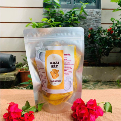 Xoài Sấy Dẻo Túi Zip 500g