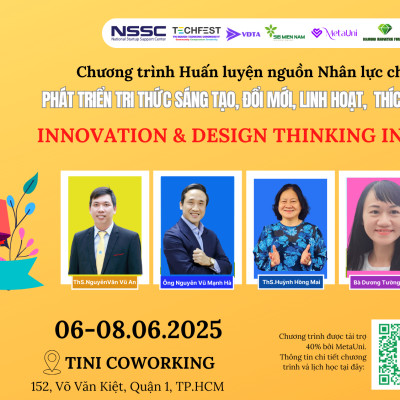 Chương Trình Huấn Luyện “PHÁT TRIỂN TRI THỨC SÁNG TẠO, ĐỔI MỚI, LINH HOẠT, THÍCH ỨNG VÀ BỀN VỮNG”