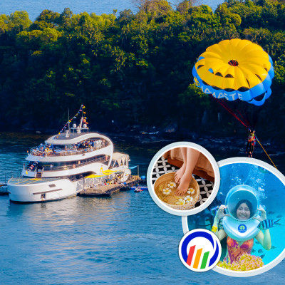 Khám Phá Du Thuyền Nautilus + Đi Bộ Dưới Biển Tại Công Viên San Hô Namaste + Massage Thư Giãn