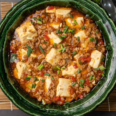 Tàu Hủ Non Sốt Thịt Bằm