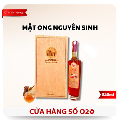 Mật Ong Rừng Nguyên Sinh Chai 520ml