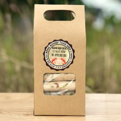 Bánh Kẹp Vị Mặn Tôm - 100gram