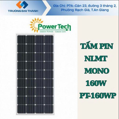 TẤM PIN NLMT MONO 160W