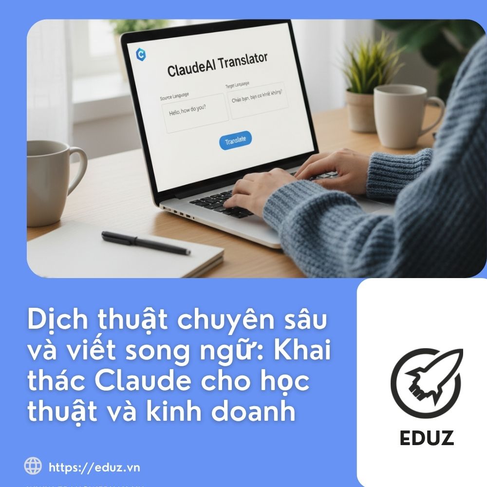Dịch Thuật Chuyên Sâu Và Viết Song Ngữ: Khai Thác Claude Cho Học Thuật Và Kinh Doanh