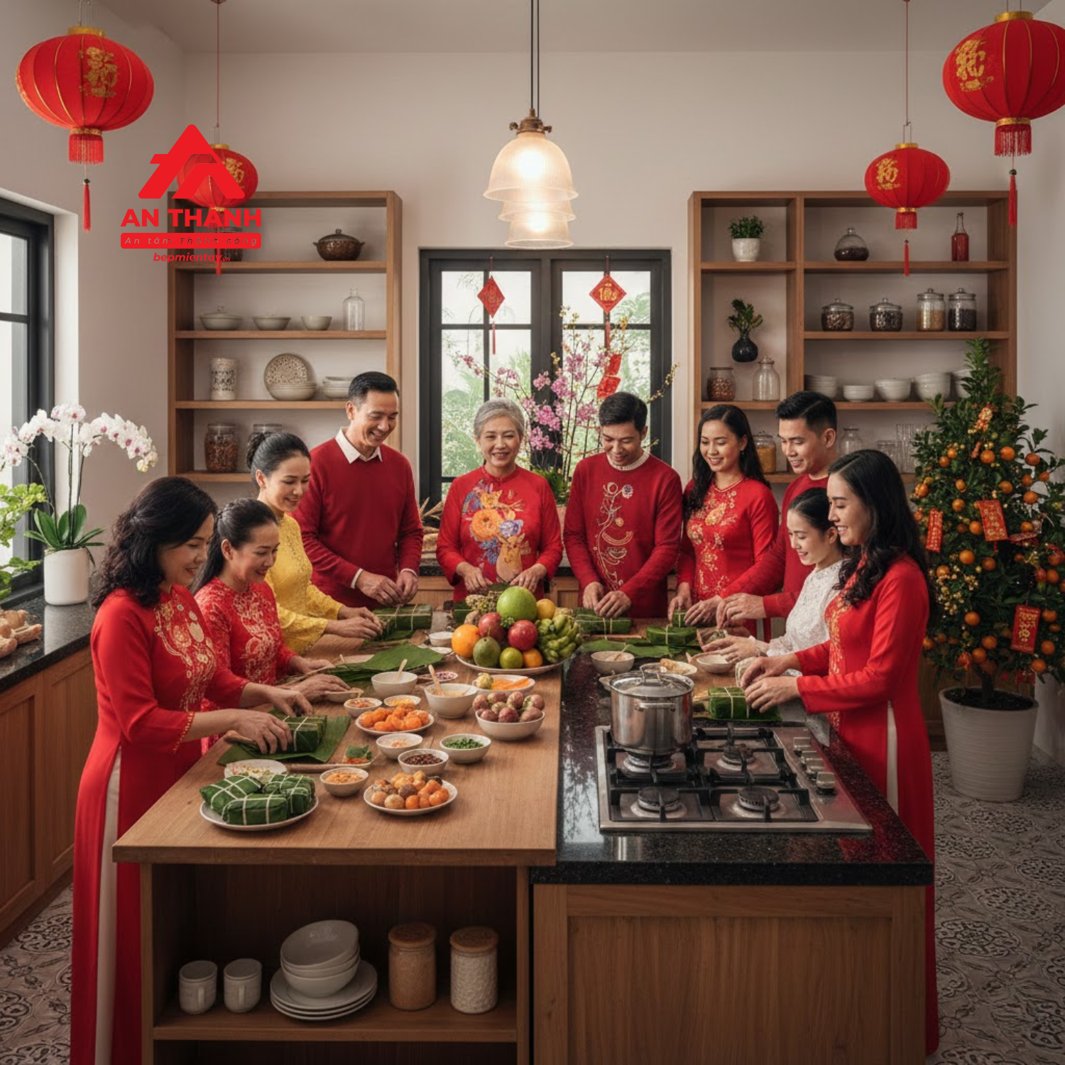 Tết Đến, Xuân Về Nhà Nhà Bận Rộn