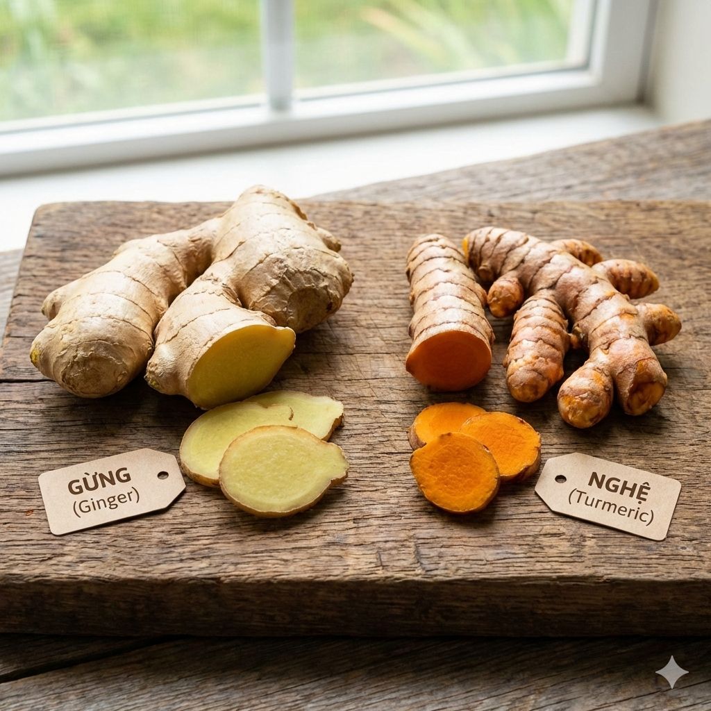 Nghệ Và Gừng Là Gì? Tác Dụng, Loại Nào Chống Oxy Hóa Mạnh Hơn