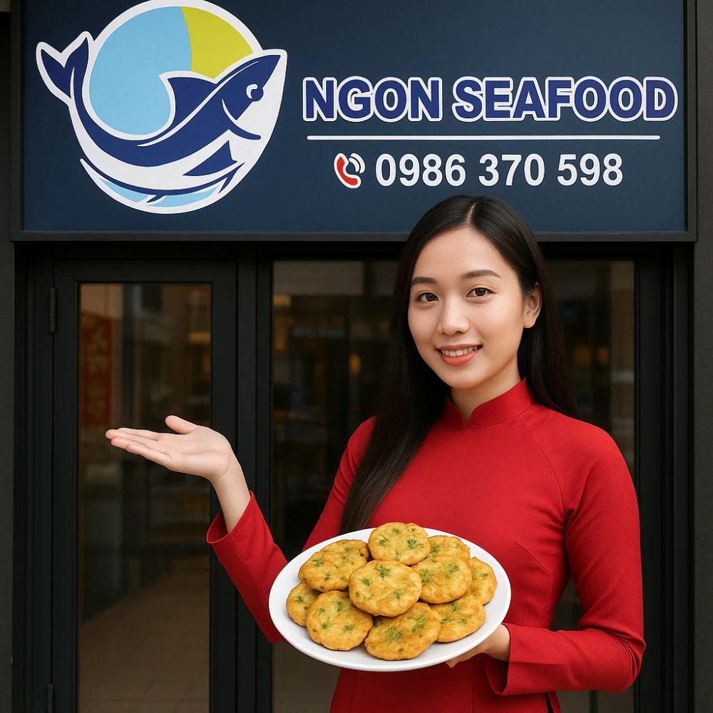 Review Đa Năng: Chả Cá Pha Mực (Chiên) – Hút Chân Không – Khay 500g Của Ngon Seafood