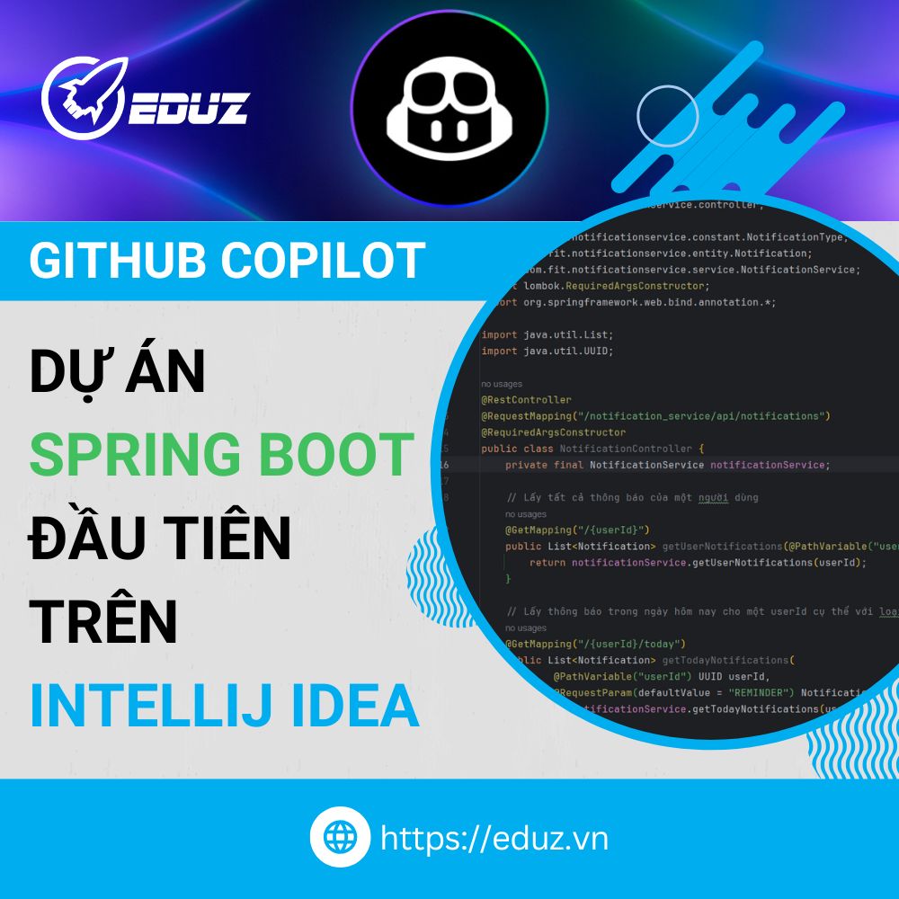 Tôi Bắt Tay Vào Dự Án Spring Boot Đầu Tiên Cùng Copilot Trên Intellij IDEA