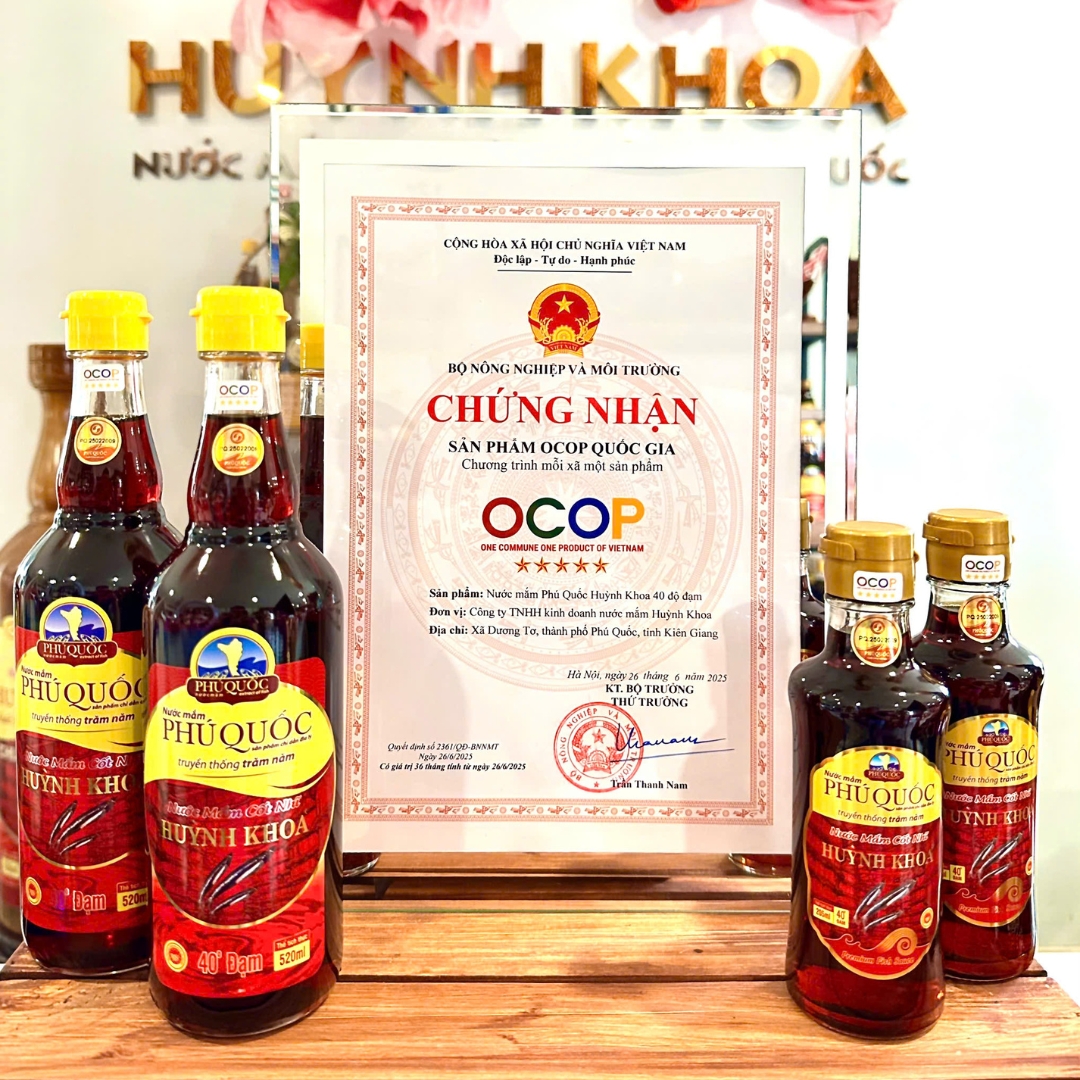 HUYNH KHOA 43°N - Traditional Fish Sauce