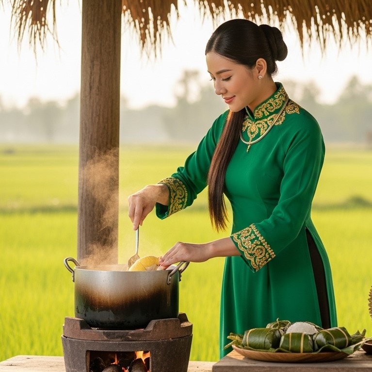 Hương Sầu Riêng Trong Từng Miếng Bánh – Vị Ngọt Tự Nhiên Của Miệt Vườn Miền Tây