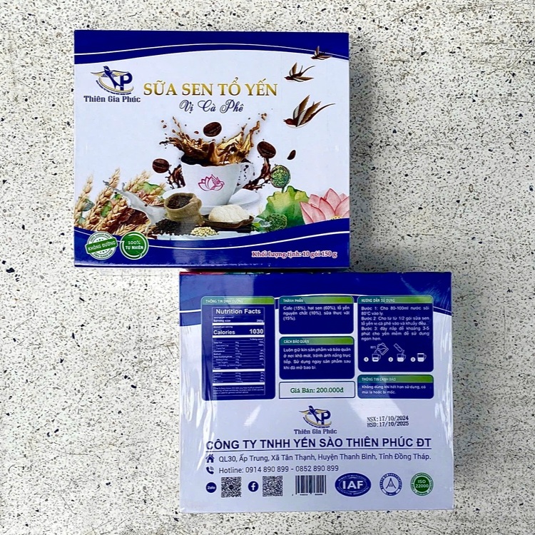 Sữa Sen Tổ Yến Vị Cà Phê Là Gì?