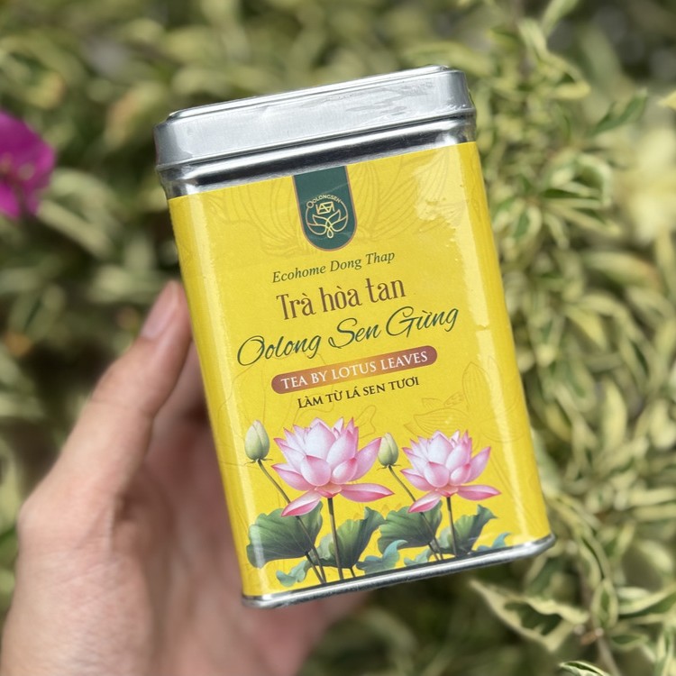 Trà Oolongsen Gừng Hộp 100gr