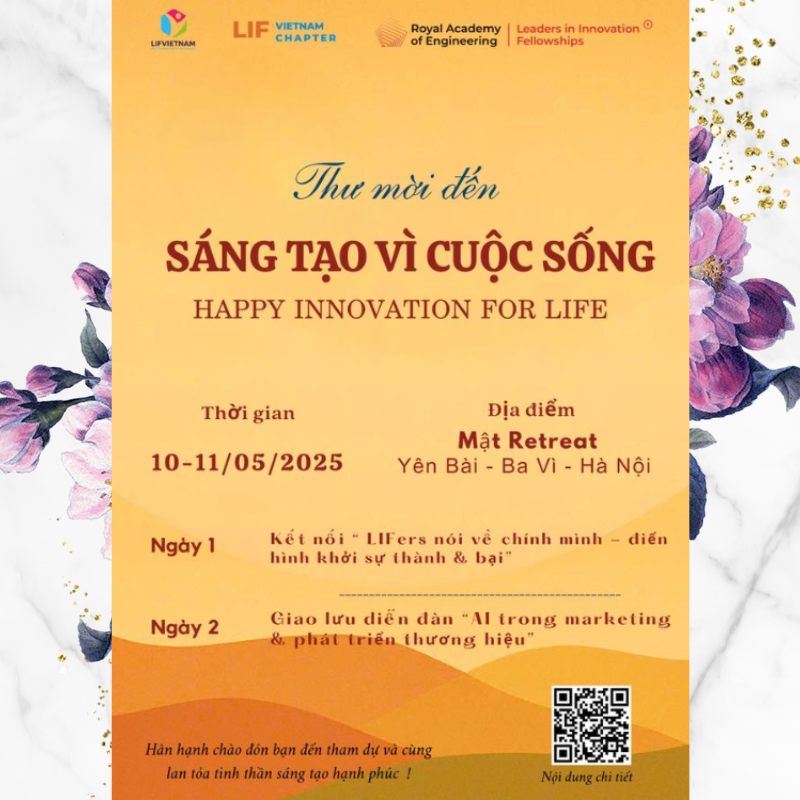 Thương Mời Từ LIF VIETNAM CHAPTER