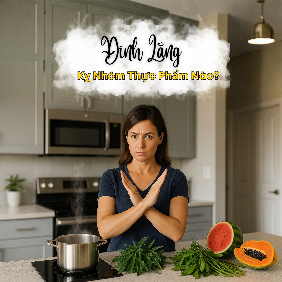 Lá Đinh Lăng Kỵ Với Nhóm Thực Phẩm Nào?