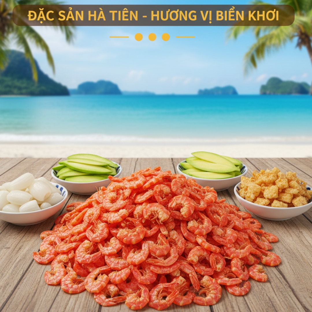Tôm Khô Hà Tiên - Hương Vị Đậm Đà, Đặc Trưng Từ Xứ Biển