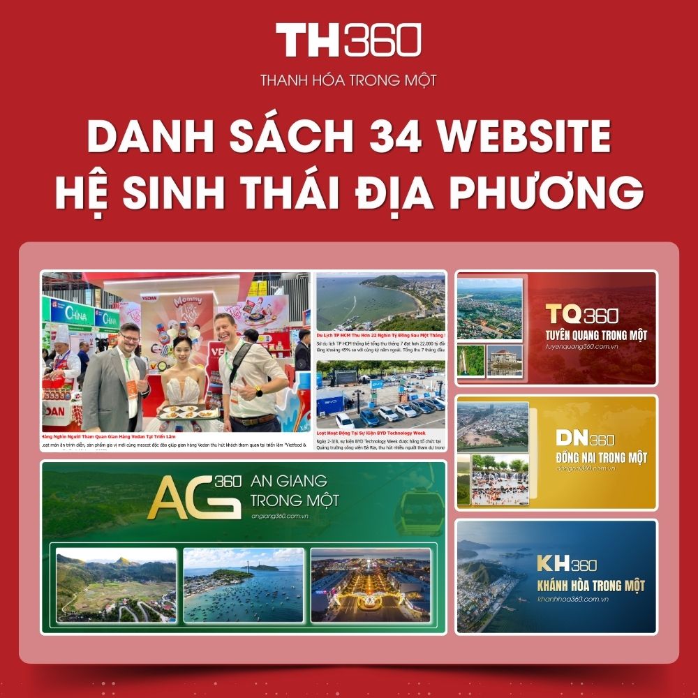 Danh Sách Hệ Sinh Thái Địa Phương Của 34 Tỉnh Thành Việt Nam