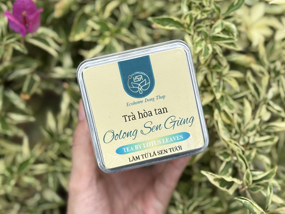 Trà Oolong Sen Gừng Tinh Hoa Nông Sản Việt